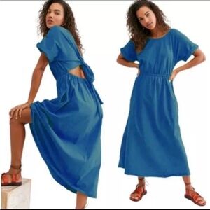 Free People Beach Maxi Dress in Black